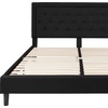 image:imageFlash Furniture Queen Platform Bed  Queen Size Platform Bed Frame with HeadboardBlack