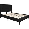 image:imageFlash Furniture Queen Platform Bed  Queen Size Platform Bed Frame with HeadboardBlack