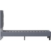 image:imageFlash Furniture Queen Platform Bed  Queen Size Platform Bed Frame with HeadboardLight Gray