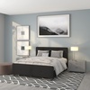 image:imageFlash Furniture Tribeca Full Size Tufted Upholstered Platform Bed in Black FabricBlack