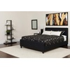 image:imageFlash Furniture Tribeca Full Size Tufted Upholstered Platform Bed in Black FabricBlack