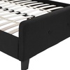 image:imageFlash Furniture Tribeca Full Size Tufted Upholstered Platform Bed in Black FabricBlack