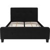 image:imageFlash Furniture Tribeca Full Size Tufted Upholstered Platform Bed in Black FabricBlack