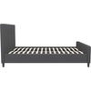 image:imageFlash Furniture Tribeca Full Size Tufted Upholstered Platform Bed in Black FabricDark Gray