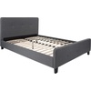 image:imageFlash Furniture Tribeca Full Size Tufted Upholstered Platform Bed in Black FabricDark Gray