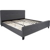 image:imageFlash Furniture Tribeca Full Size Tufted Upholstered Platform Bed in Black FabricDark Gray