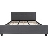image:imageFlash Furniture Tribeca Full Size Tufted Upholstered Platform Bed in Black FabricDark Gray