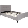 image:imageFlash Furniture Tribeca Full Size Tufted Upholstered Platform Bed in Black FabricLight Gray