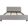 image:imageFlash Furniture Tribeca Full Size Tufted Upholstered Platform Bed in Black FabricLight Gray