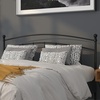 image:imageFlash Furniture Woodstock Decorative Black Metal Twin Size Open Slat Headboard with Round PostsBlack