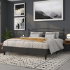 image:imageFlash Furniture Woodstock Decorative Black Metal Twin Size Open Slat Headboard with Round PostsBlack