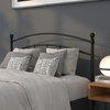 image:imageFlash Furniture Woodstock Decorative Black Metal Twin Size Open Slat Headboard with Round PostsBlack