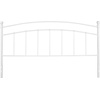 image:imageFlash Furniture Woodstock Decorative Black Metal Twin Size Open Slat Headboard with Round PostsWhite