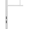 image:imageFlash Furniture Woodstock Decorative Black Metal Twin Size Open Slat Headboard with Round PostsWhite