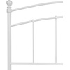 image:imageFlash Furniture Woodstock Decorative Black Metal Twin Size Open Slat Headboard with Round PostsWhite