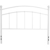 image:imageFlash Furniture Woodstock Decorative Black Metal Twin Size Open Slat Headboard with Round PostsWhite