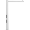 image:imageFlash Furniture Woodstock Decorative Black Metal Twin Size Open Slat Headboard with Round PostsWhite