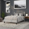 image:imageFlash Furniture Woodstock Decorative Black Metal Twin Size Open Slat Headboard with Round PostsWhite
