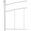 image:imageFlash Furniture Woodstock Decorative Black Metal Twin Size Open Slat Headboard with Round PostsWhite