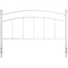 image:imageFlash Furniture Woodstock Decorative Black Metal Twin Size Open Slat Headboard with Round PostsWhite
