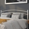 image:imageFlash Furniture Woodstock Decorative Black Metal Twin Size Open Slat Headboard with Round PostsWhite