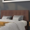 image:imageFlash Furniture Bedford Tufted Upholstered Queen Size Headboard in Dark Brown Fabric