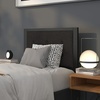 image:imageFlash Furniture Bristol Metal Tufted Upholstered King Size Headboard in Black FabricBlack