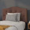 image:imageFlash Furniture Cambridge Tufted Upholstered Twin Size Headboard in White FabricCamel