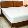 image:imageFlash Furniture King Size Hypoallergenic Mattress Pad Quilted Fitted Mattress Cover Cotton Top Stretches up to 21 Inches Deep