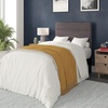 image:imageFlash Furniture Paxton Upholstered Headboard  Channel Stitched Cream Fabric Upholstery  Queen  Adjustable Height from 445 to 5725 From FloorGray