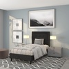 image:imageFlash Furniture Queen Platform Bed  Queen Size Platform Bed Frame with HeadboardBlack
