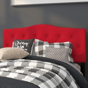 image:imageFlash Furniture Cambridge Tufted Upholstered Twin Size Headboard in Beige FabricRed
