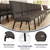 image:imageAdvantage Fossil Church Chair 205 in Wide