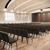 image:imageAdvantage Fossil Church Chair 205 in Wide