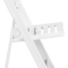 image:imageFlash Furniture 2 Pack HERCULES Series 800 lb Capacity White Resin Folding Chair with Slatted SeatSet of 2