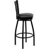 image:imageFlash Furniture 2 Pack HERCULES Series Black X Back Swivel Metal Barstool  Black Vinyl SeatBlack Vinyl SeatBlack Metal Frame