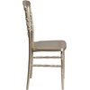 image:imageFlash Furniture 2 Pack HERCULES Series White Resin Stacking Napoleon ChairGold