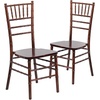 image:imageFlash Furniture 2 Pack HERCULES Series White Wood Chiavari ChairFruitwood