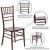 image:imageFlash Furniture 2 Pack HERCULES Series White Wood Chiavari ChairFruitwood