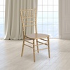 image:imageFlash Furniture 2 Pack HERCULES Series White Wood Chiavari ChairGold
