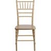 image:imageFlash Furniture 2 Pack HERCULES Series White Wood Chiavari ChairGold