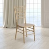 image:imageFlash Furniture 2 Pack HERCULES Series White Wood Chiavari ChairGold
