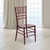 image:imageFlash Furniture 2 Pack HERCULES Series White Wood Chiavari ChairMahogany