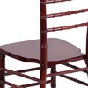 image:imageFlash Furniture 2 Pack HERCULES Series White Wood Chiavari ChairMahogany