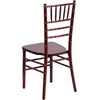 image:imageFlash Furniture 2 Pack HERCULES Series White Wood Chiavari ChairMahogany