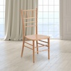 image:imageFlash Furniture 2 Pack HERCULES Series White Wood Chiavari ChairNatural