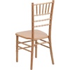 image:imageFlash Furniture 2 Pack HERCULES Series White Wood Chiavari ChairNatural