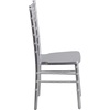 image:imageFlash Furniture 2 Pack HERCULES Series White Wood Chiavari ChairSilver