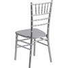 image:imageFlash Furniture 2 Pack HERCULES Series White Wood Chiavari ChairSilver