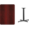 image:imageFlash Furniture 30 x 42 Rectangular Walnut Laminate Table Top with 235 x 295 Table Height BaseMahogany